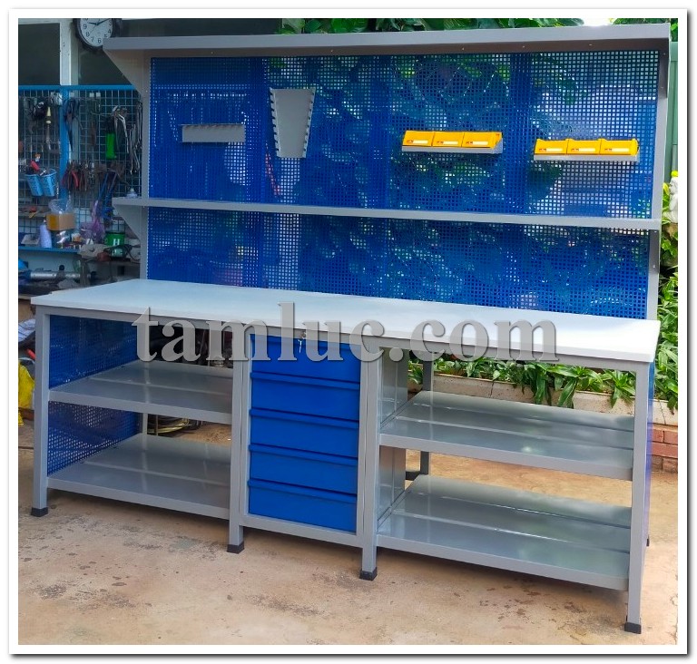 Bàn thao tác cơ khí, bàn thao tác, bàn làm việc cho nhà xưởng, bàn nguội, bàn cơ khí, bàn thao tác kết hợp, bàn tải trọng cao, bàn nguội cơ khí