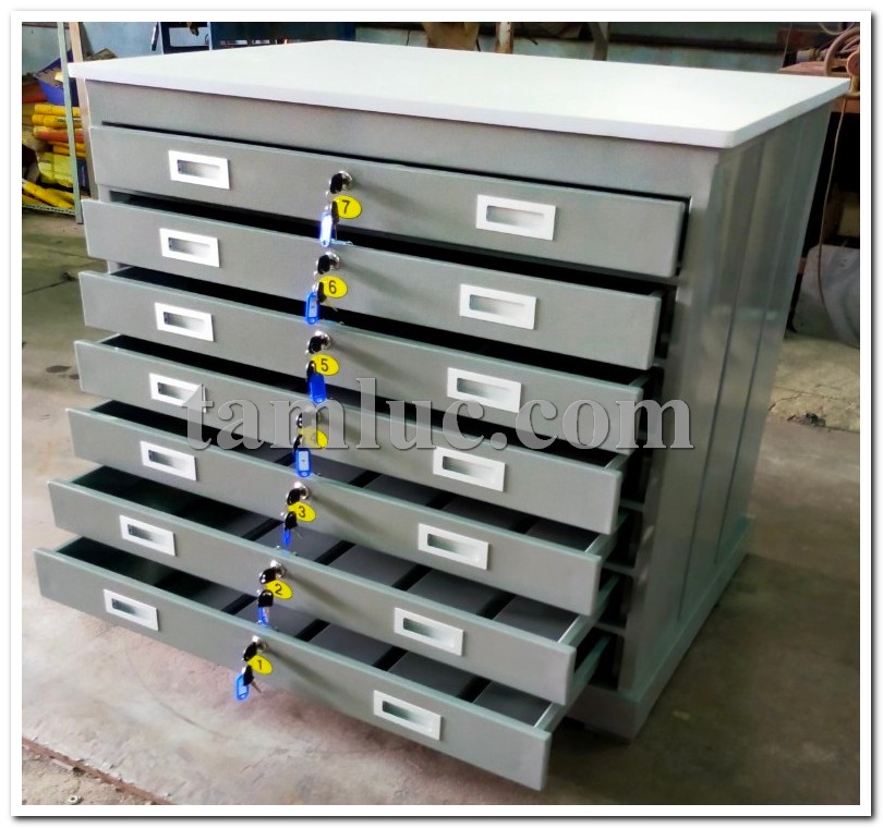 tủ lưu bản vẽ, tủ đựng bản vẽ, tủ đựng bản kế hoạch, tủ đựng tài liệu thiết kế